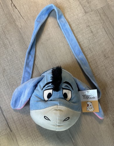Eeyore Plush Bag, Winnie the Pooh Character, Disney 10” NWT - Picture 1 of 7