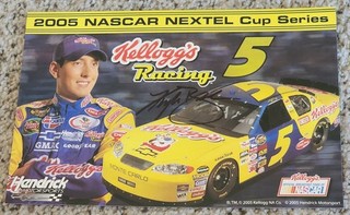 SIGNED KYLE BUSCH 2005 ROOKIE NEXTEL CUP HERO CARD MINT