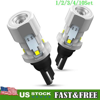#ad 2400LM LED Reverse Backup Light 921 Bulb for 2005 2018 Toyota Tacoma T15 1 10Set $87.39