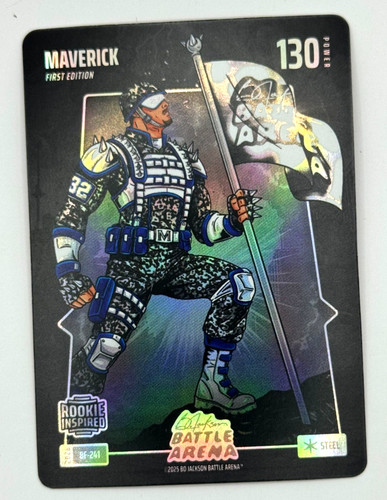 2026 Bo Jackson Battle Arena MAVERICK COOPER FLAGG RC Steel Battlefoil 1st Ed
