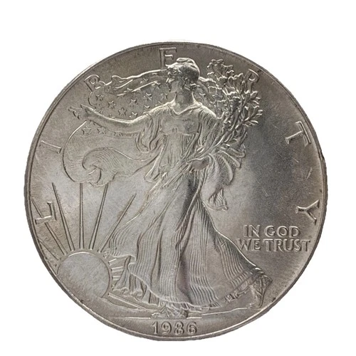 1986 1 oz Silver American Eagle (Brilliant Uncirculated)