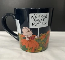 Zrike Brands PEANUTS GREAT PUMPKIN Ceramic Mug - NEW 