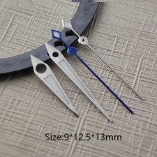 Manecillas de reloj luminosas azules para reloj de buceo NH35 NH36 punteros de repuesto