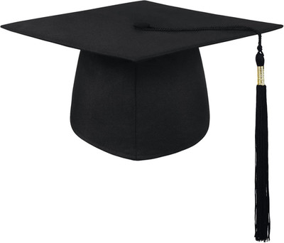 BROADREAM Bachelor Doktorhut Graduation Cap Absolventenkappe Studentenhut Für Ab