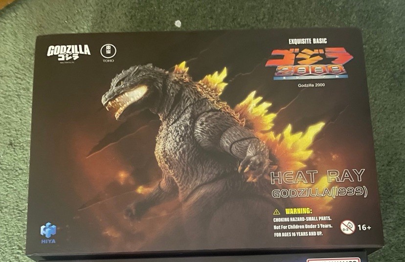 Hiya Toys Exquisite Basic Godzilla 2000 Millennium Radiant Heat Ray Godzilla
