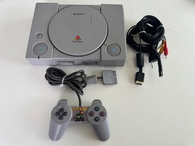 PlayStation 1 / PS1 + original Controller + Kabel #8