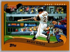 2002 Topps #530 Brian Giles Base Pirates