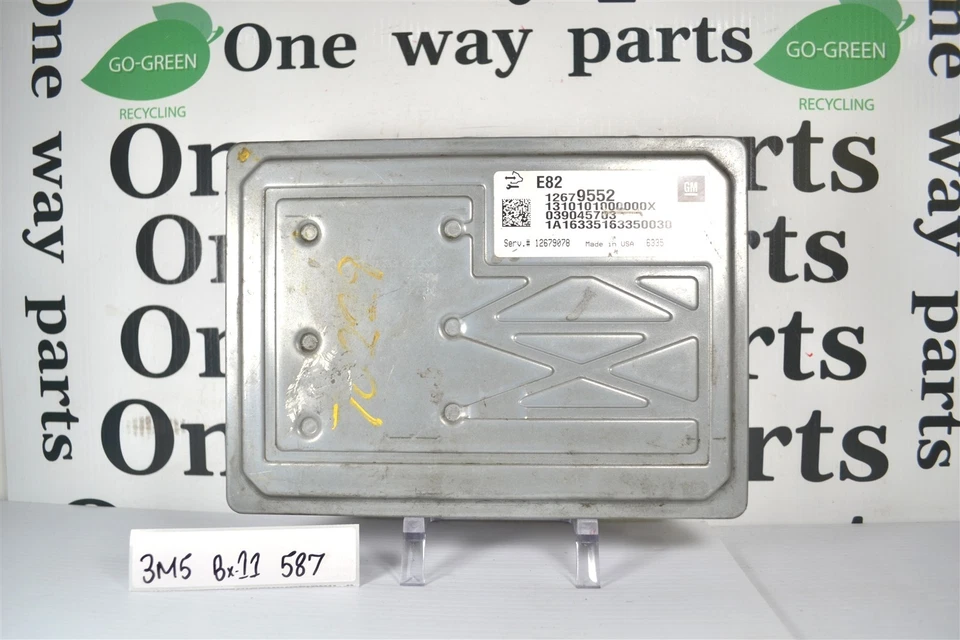 12679078 Unidad de control del motor Chevy Camaro, Traverse, Colarado16-19 ECU 3M5 587 B11 Foto 2 de 4