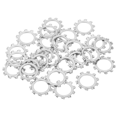 #ad #ad 30Pcs Locking Washer M14 304 Stainless Steel External Tooth Washer Silver $16.95