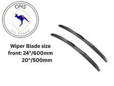 WIPER BLADES FOR MITSUBISHI ECLIPSE CROSS 2017-2020 (YA)