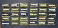 Lot of 30 Mixed Brands/Untested Laptop Memory 4GB DDR3L RAM SO-DIMMs