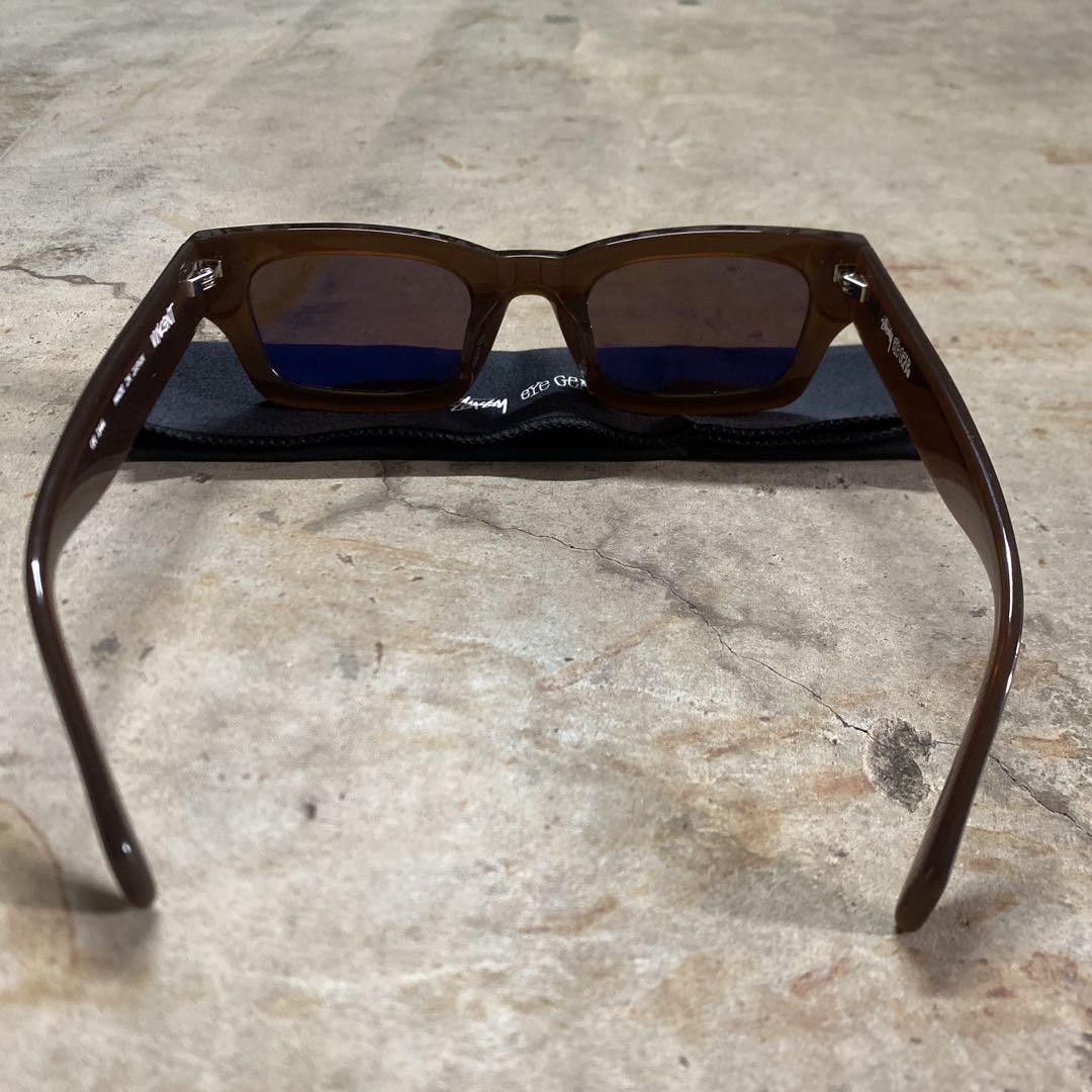 STUSSY VINCENT SUNGLASSES BROWN M-8DE4 | eBay