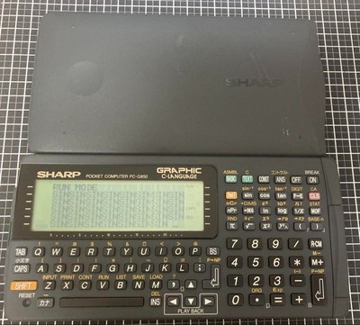SHARP PC-G850V Pocket Computer Calculator