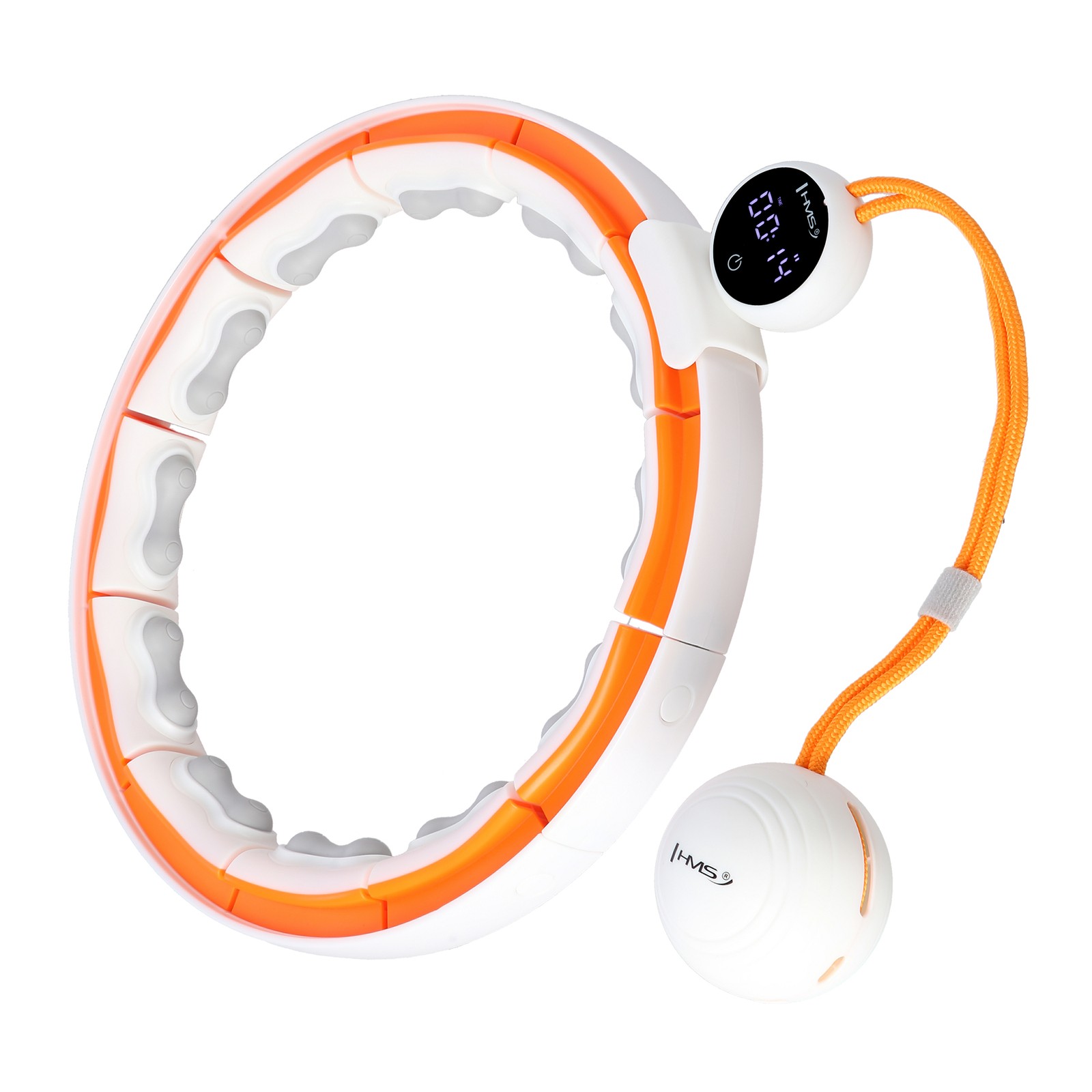 5907695558432 HHM21 HULA HOP WHITEORANGE Z MAGNESAMI WYPUSTKAMI TPE I OBCINI 19090₽