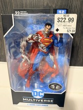 McFarlane DC Multiverse New 52 Cyborg Superman Platinum Edition CHASE Variant