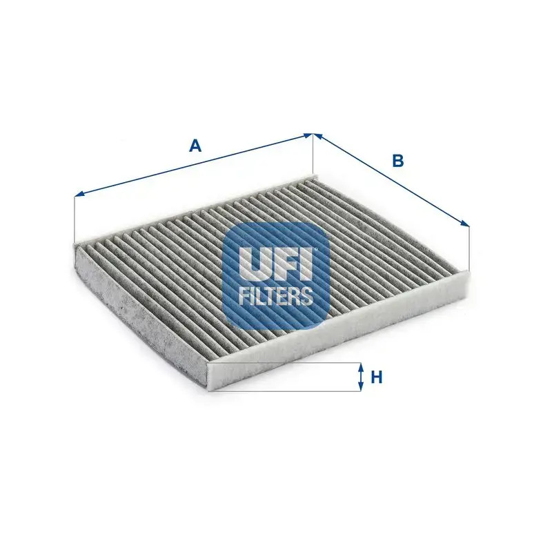 Cabin filter Activated Carbon Filter 54.221.00 UFI for FIAT ABARTH FORD