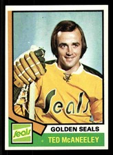 1974-75 Topps Ted McAneeley #148 - California Golden Seals - NM+