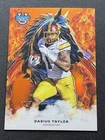 2025 Bowman Best University Football Orange Refractor Darius Taylor #W-9