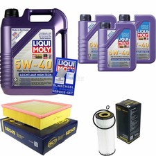 INSPEKTIONSKIT FILTER LIQUI MOLY ÖL 8L 5W-40 für VW LT 28-35 II Bus 2DM 2.5 TDI