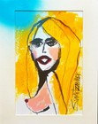 original COCA COLA CAT colorful PAINTING POP ART Recycle SWARTZMILLER DNA SIGNED — photo 9