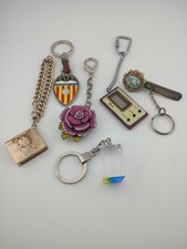 Antique And Vintage Collectable Keychains And Keyrings Lot Untested