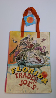 Trader Joe s  - FLORIDA  - Reusable Shopping Bag  - New with tag