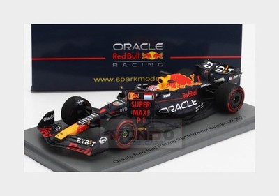 1:43 SPARK Red Bull F1 Rb19 #1 Winner Belgium Gp 2023 Max Verstappen S8916 Model