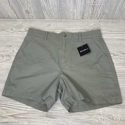Eddie Bauer Adventure Ripstop Shorts Women's Size 8 Sage Green NEW NWT - Picture 2 of 13