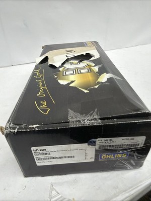 OHLINS Silver/Black S36E 13 in. Rear Shocks - HD 220