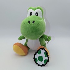 Yoshi Egg Keychain - Green - Pixel Art Mario Inspired Game Keychain Gift