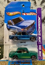2013 Hot Wheels BMW 2002 Lot of 2 - 1 short card