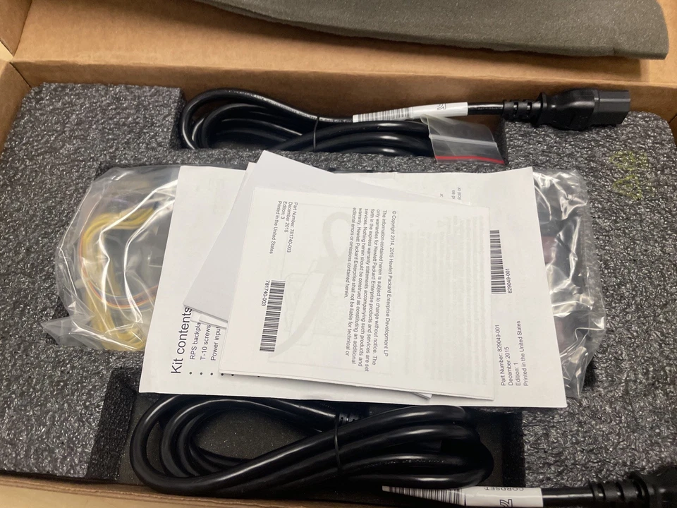 Kit de fonte de alimentação redundante HP 900W AC 240VDC (820792-B21) - Caixa aberta - Imagem 4 de 4