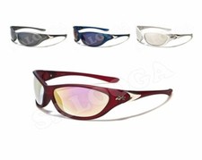 X Loop Sunglasses Sport Wrap Aound Running Baseball Golf Plastic Frames For Men.
