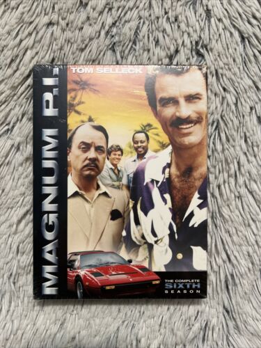 Magnum PI DVD New Sealed Season 6 Tom Selleck - Picture 1 of 4