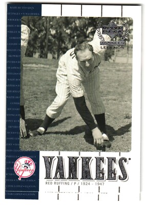 Red Ruffing 2000 Upper Deck MLB Card #37