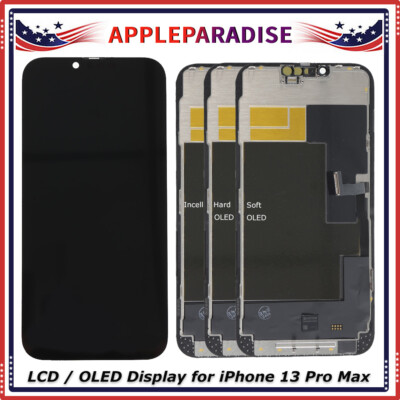 OLED LCD Display Touch Screen Digitizer Frame Assembly for iPhone 13 Pro Max US