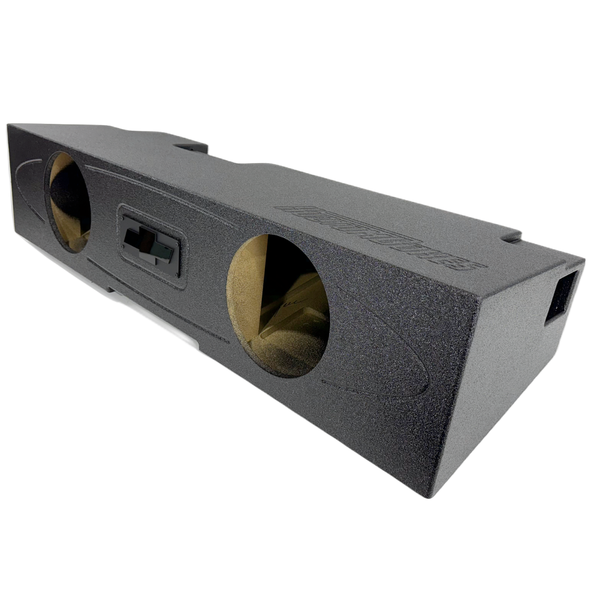 Silverado Sierra 07-18 Crew Cab Subwoofer Box Enclosure 2X10