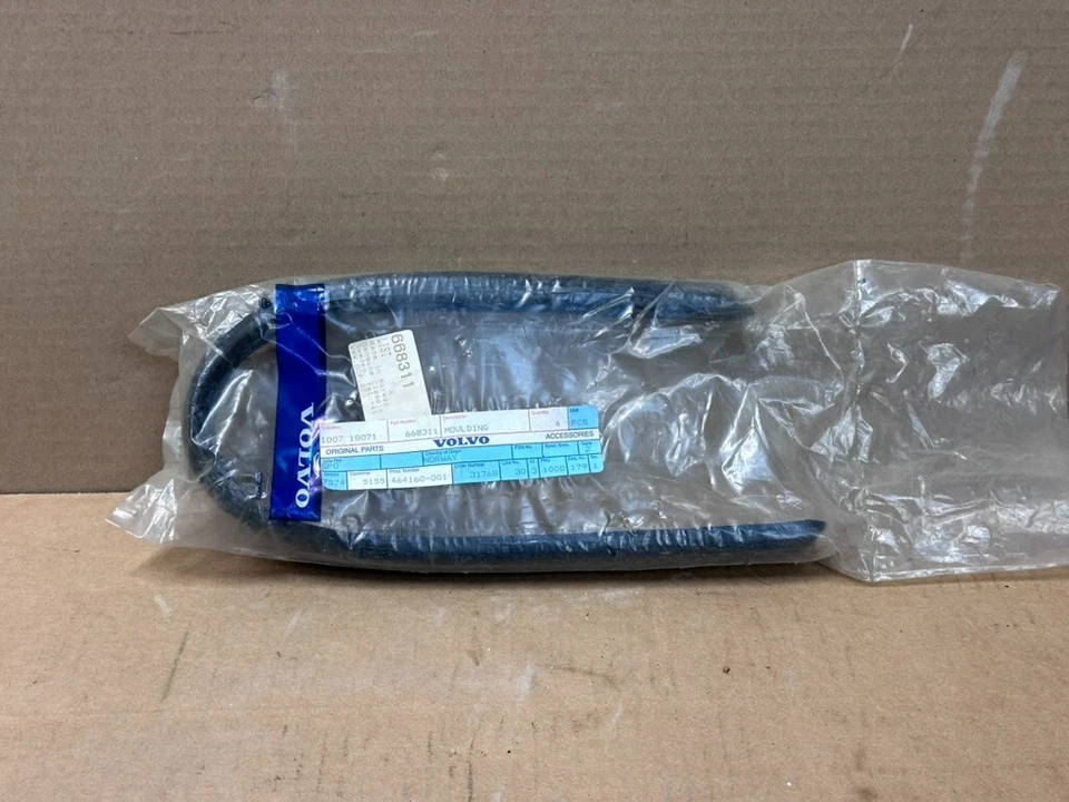 1973 Volvo 1800 новый из старых запасов бампер молдинг 668311 сделано в Норвегии - Изображение 2 из 4