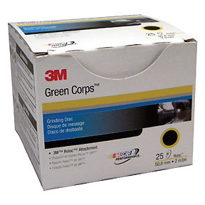 3M 264F Green Corps Roloc Disc 2 in 01396 50YF