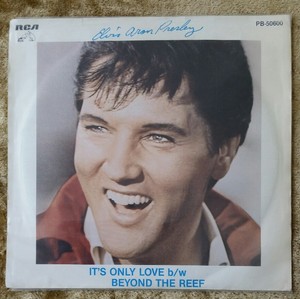 ELVIS-PRESLEY-It-039-s-Only-Love-Beyond-The-Reef-7-034-45-CANADA-Import-RCA-PB-50600
