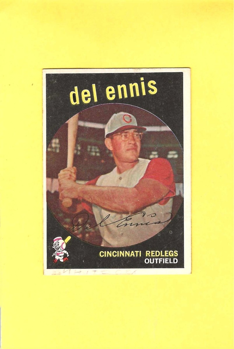 エレン 804040 1959 TOPPS #255 Del Ennis EX (MK) | eBay