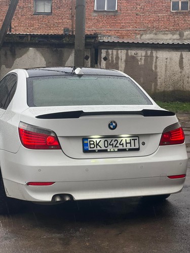 BMW E60 Spoiler Arrière Coffre LIP Spoiler Splitter Diffuseur Arrière Aile Spoiler M4 - Photo 4/13