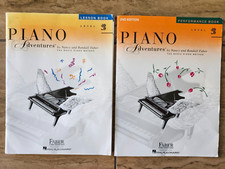 Faber Piano Adventures Książki na lekcje i performance 2B - 2 książki