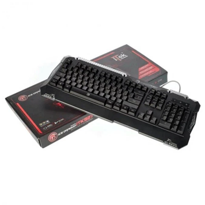 TASTIERA RETROILLUMINATA USB GAMING MULTICOLOR SCORPION ICE DRAGON ITEK ITK927 - Immagine 4 di 4