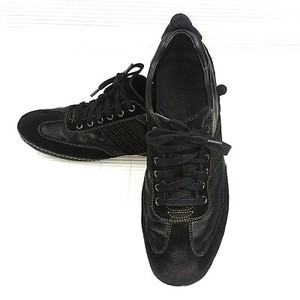 cole haan black leather sneakers