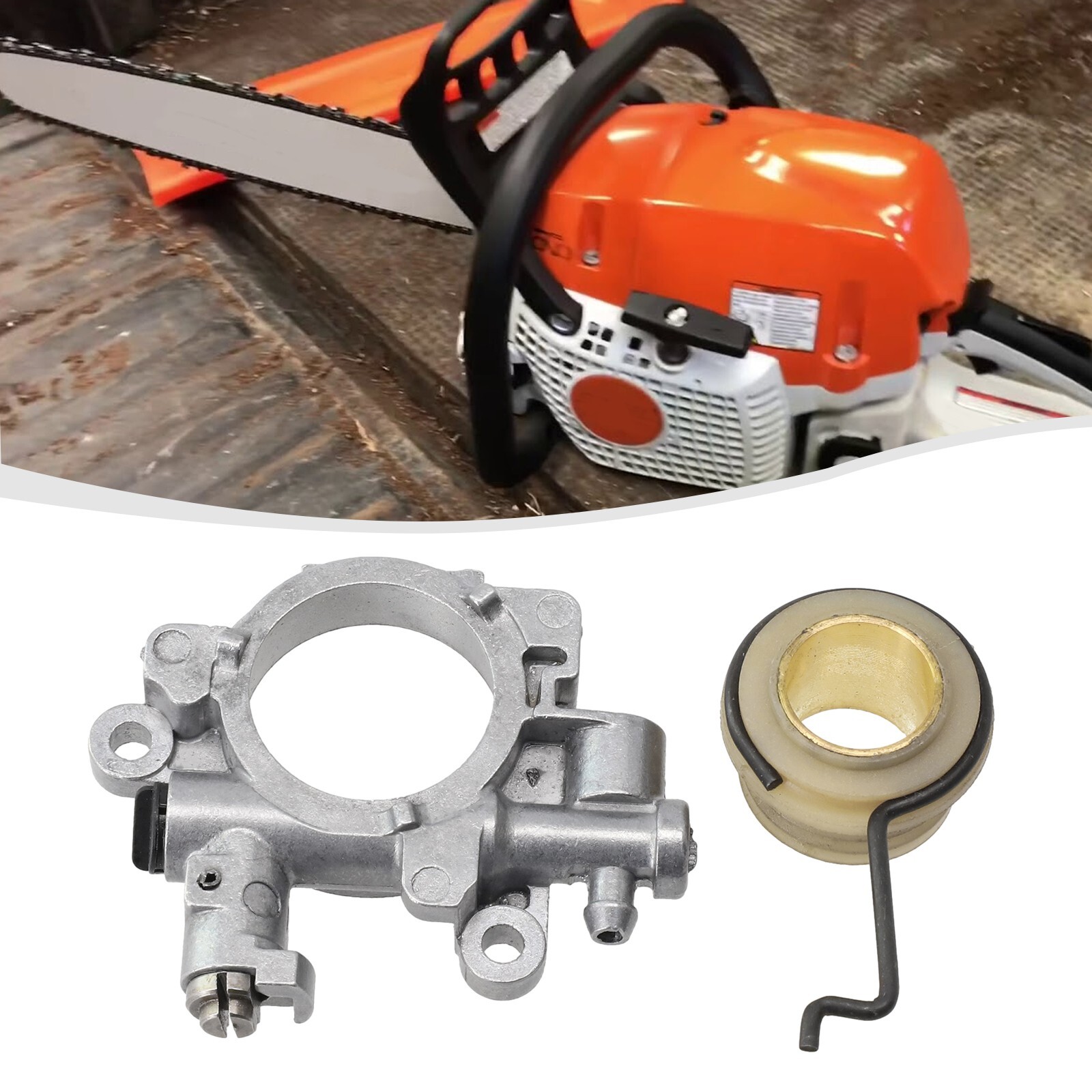 Oil Pump Worm Gear Kit For STIHL 029 MS290 MS 290 MS311 MS391 Chainsaw