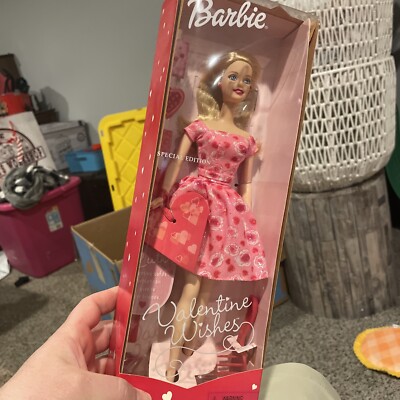 Barbie Valentine Wishes 2001 Mattel #50879 New in ox Sealed B6 | eBay