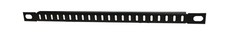 Medio rack 1/3U 10,5 pulgadas 266 mm plegado ranurado ventilado rack panel altura 1,5 cm