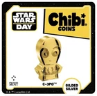 2022 Niue C-3PO C3PO Chibi 1 oz silver proof gilded Star War Day Mintage 2000