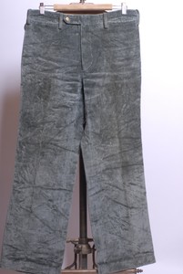 light blue velvet pants
